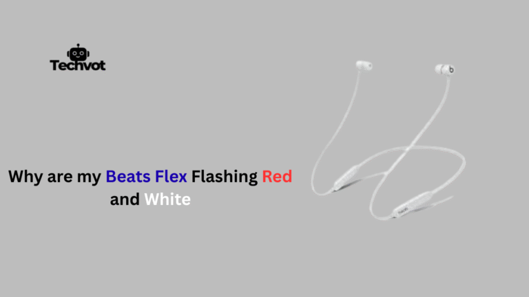 Why are my Beats Flex Flashing Red and White – Fix It!